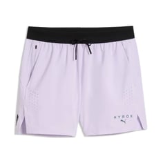 Puma x Hyrox Pwrmode 5" Shorts Purple Green 2