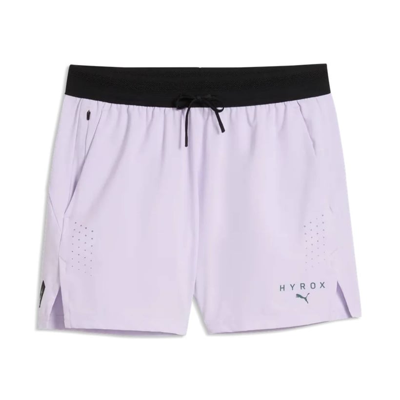 Calção Puma x Hyrox Pwrmode 5" Roxo Verde