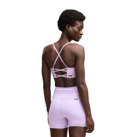 Sujetador Puma Hyrox Strappy Pwrmode Morado Mujer