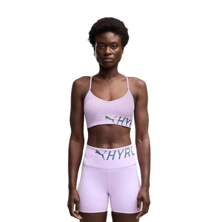 Sujetador Puma Hyrox Strappy Pwrmode Morado Mujer