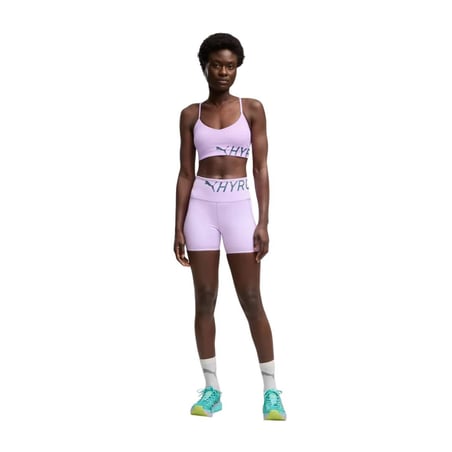 Brassière Puma Hyrox Strappy Pwrmode Violette Femme