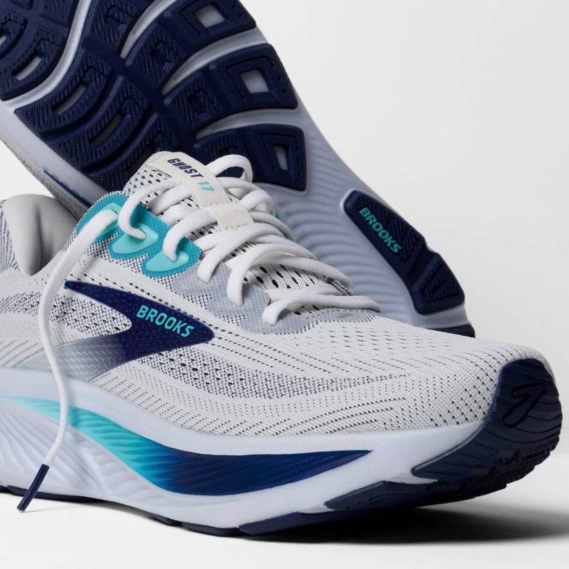Scarpe Brooks Ghost 17 Grigio Blu SS26