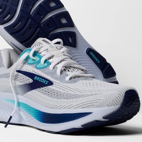 Chaussures Brooks Ghost 17 Gris Bleu SS26