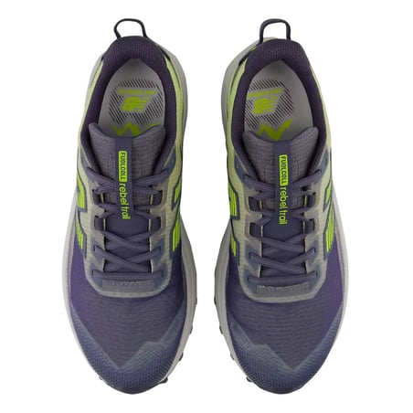 New Balance FuelCell Rebel Trail-schoenen Blauw Geel AW26
