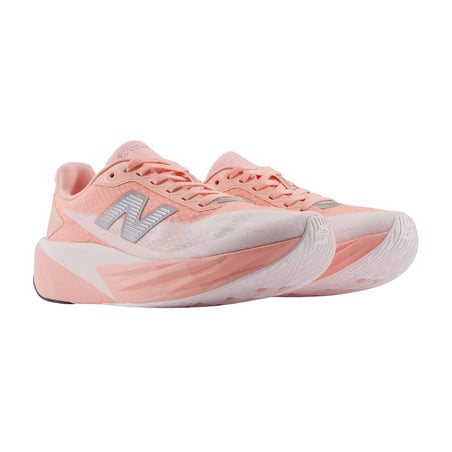 Tênis New Balance FuelCell Rebel v5 Rosa Branco AW26 Feminino