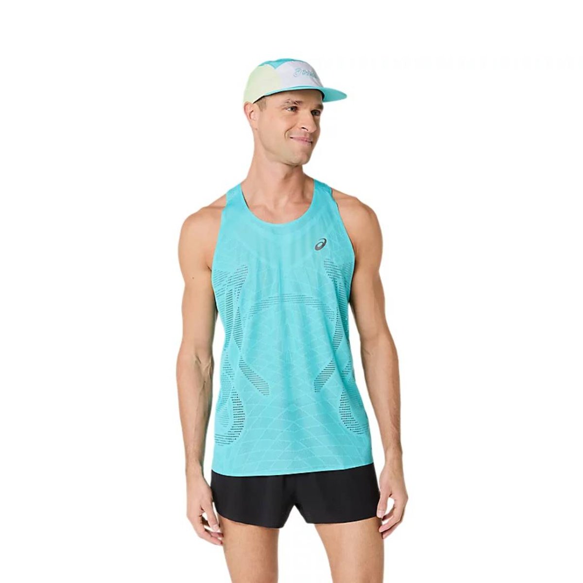 Asics Metarun Ärmelloses Shirt Blau, Größe L