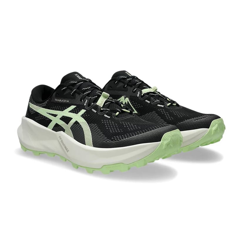Chaussures Asics Trabuco 14 Noir Vert AW26