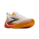 Tênis Brooks Ghost Max 4 Branco Laranja AW26