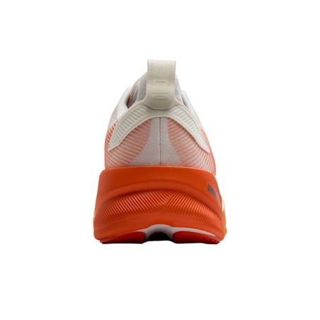 Tênis Brooks Ghost Max 4 Branco Laranja AW26