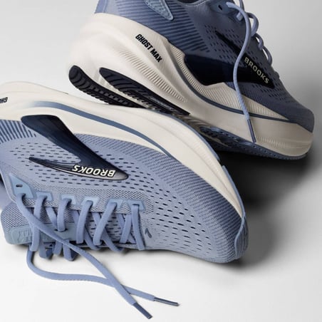 Buty do biegania Brooks Ghost Max 4 niebiesko-białe AW26