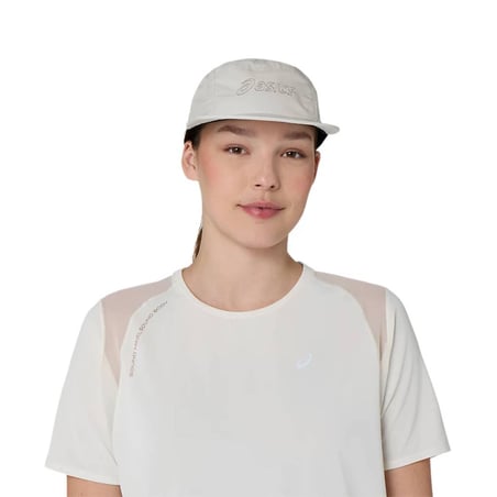 Camiseta Asics Road Beige Mujer