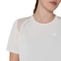 Women’s Beige Asics Road Short-Sleeve T-shirt