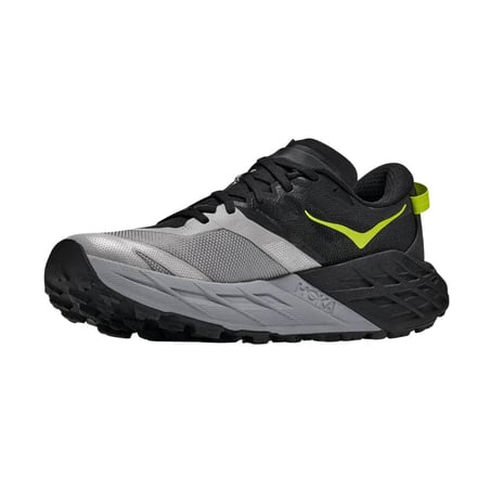 Hoka Speedgoat 7 Grey Black Trail Shoes AW26