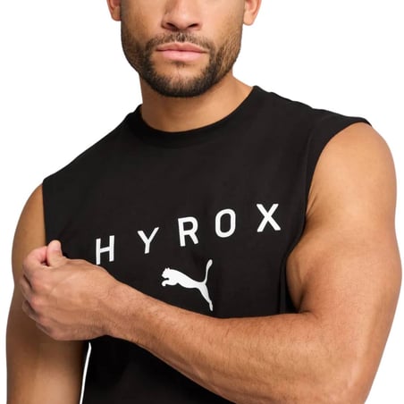 Canotta Puma Hyrox Cutoff senza maniche nera
