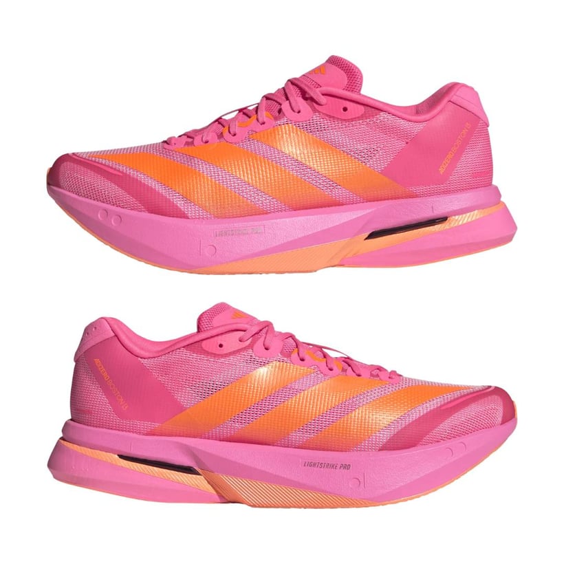 Adidas Adizero Boston 13 Pink Orange Running...