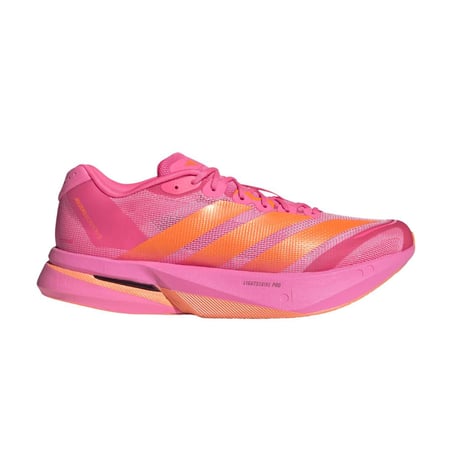 Zapatillas Adidas Adizero Boston 13 Rosa Naranja AW26