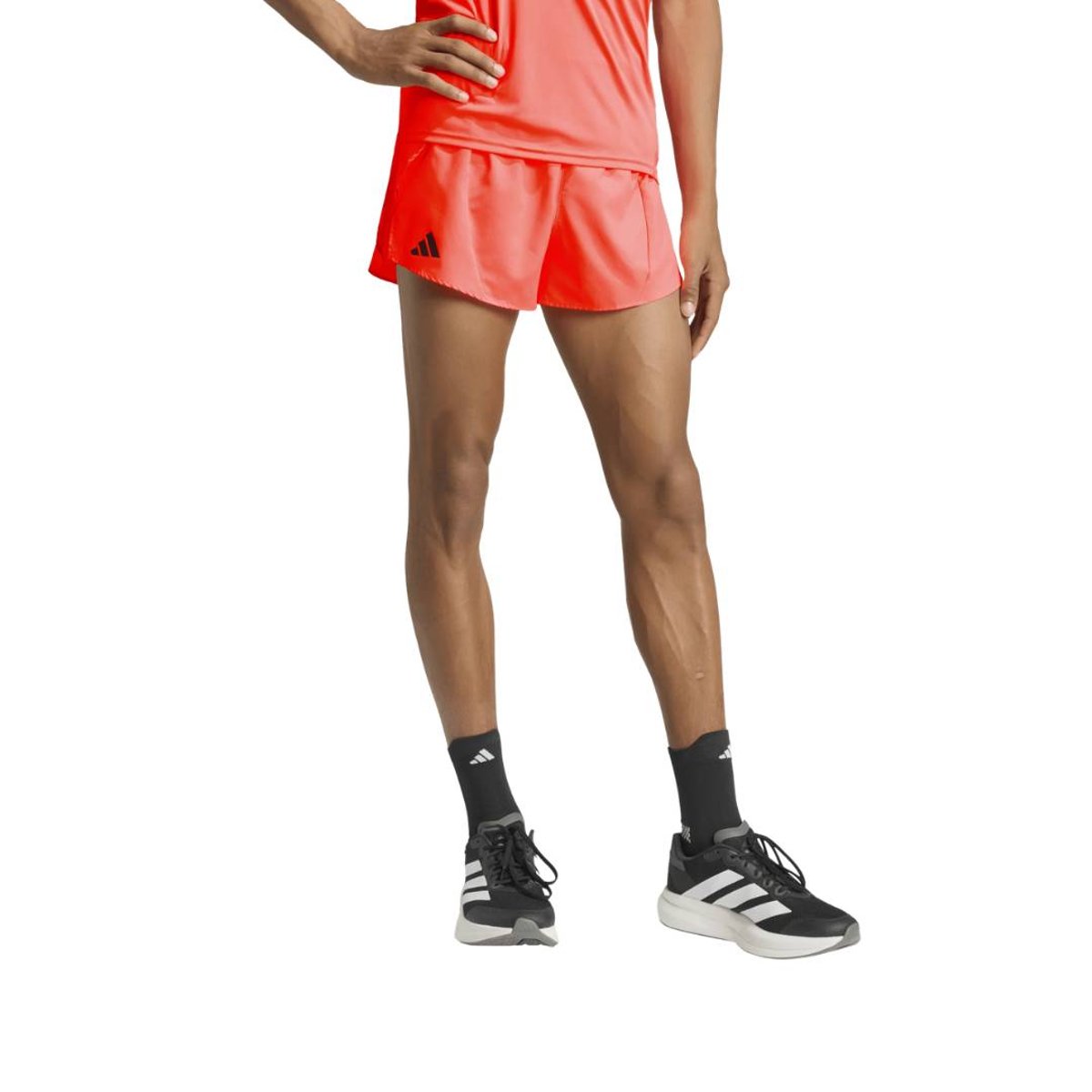 Adidas Adizero Essentials Split Shorts Orange, Größe S