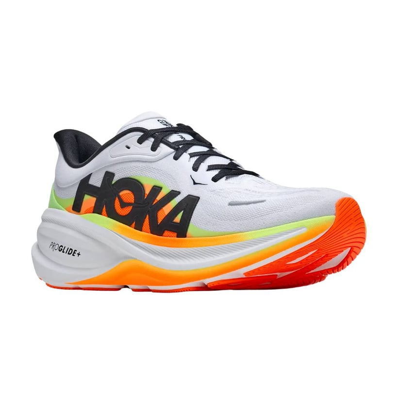 Buty Hoka Clifton Pro Biało-Pomarańczowe AW26