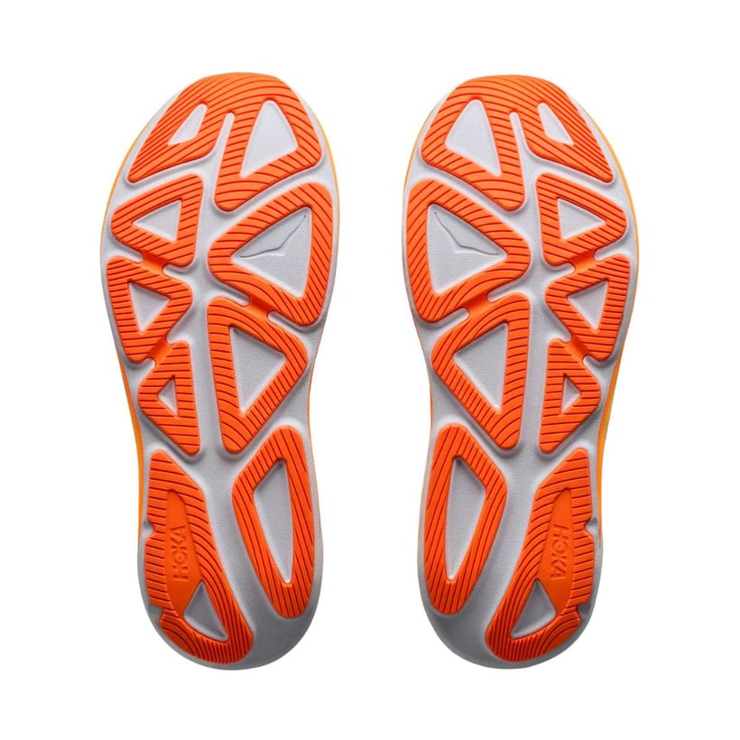 Buty Hoka Clifton Pro Biało-Pomarańczowe AW26