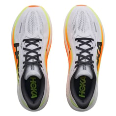 Hoka Clifton Pro hardloopschoenen Wit Oranje AW26 2