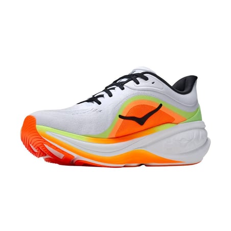 Buty Hoka Clifton Pro Biało-Pomarańczowe AW26