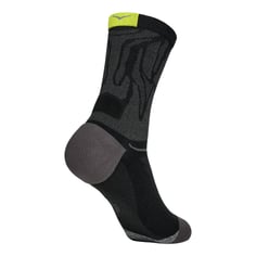 Meias Hoka Clifton Run Crew Pretas 2