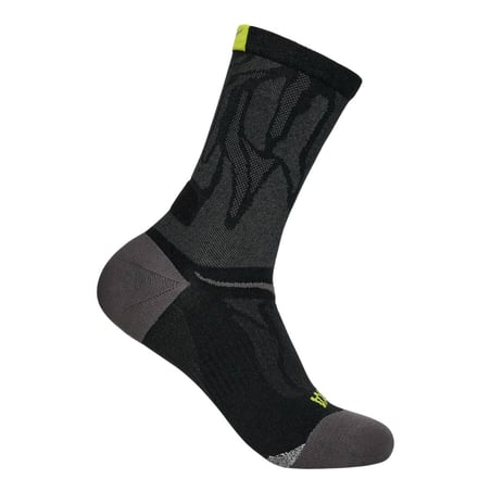 Chaussettes Hoka Clifton Run Crew Noires
