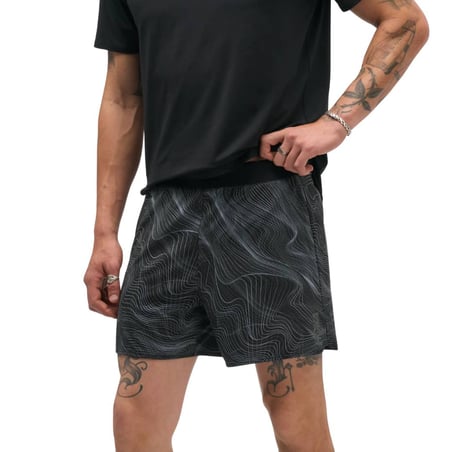 Short Hoka Glide 5" Noir Gris