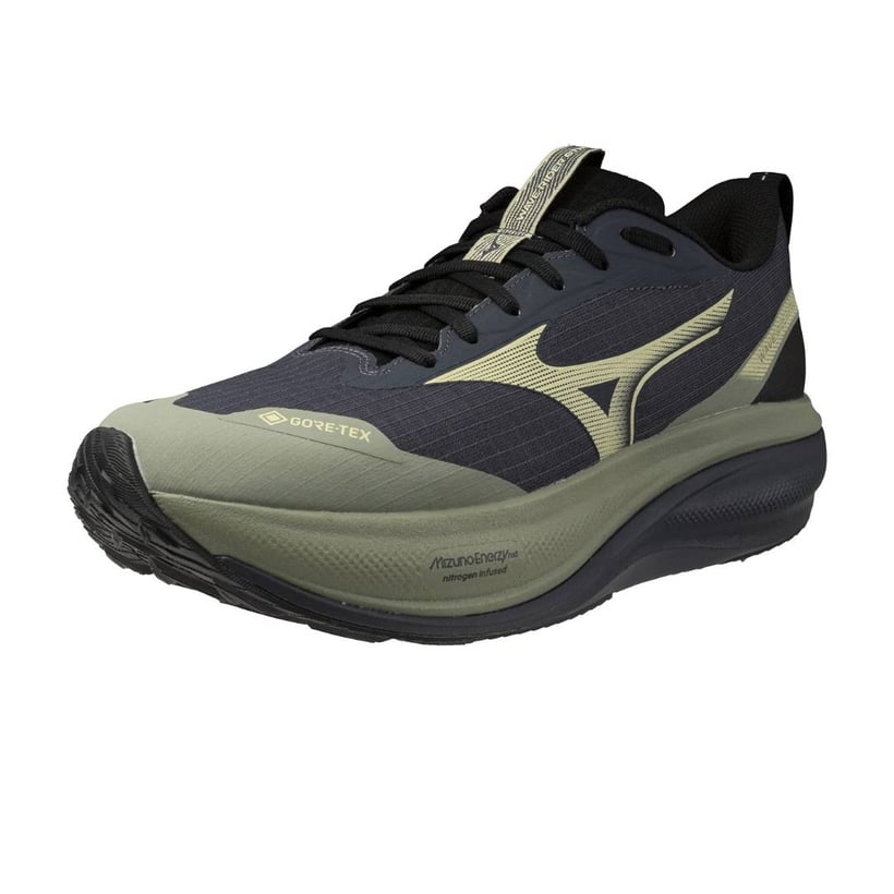 Chaussures Mizuno Wave Rider GTX 4 Noir Vert AW26