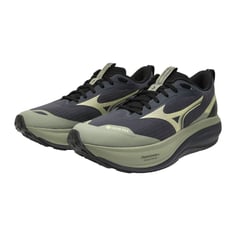 Mizuno Wave Rider GTX 4 Black Green Trainers AW26 2