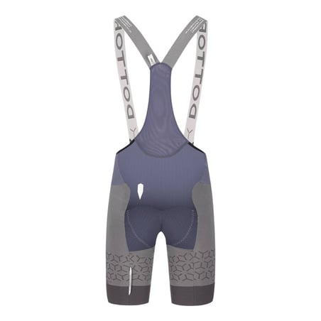 Salopette corta Q36.5 Dottore Pro Signature Grigio Bianco