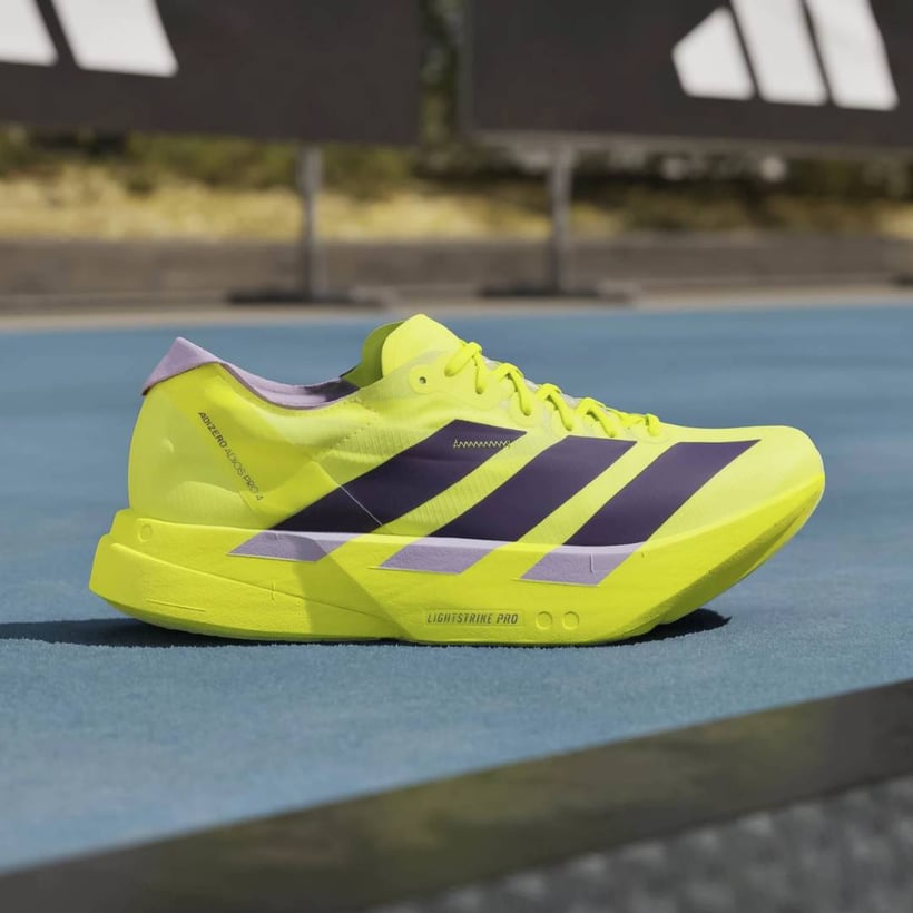 Adidas Adizero Adios Pro 4 Running Shoes Yellow...