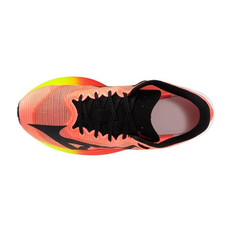 Chaussures Mizuno Hyperwarp Pure Orange Noir AW26 Unisexe