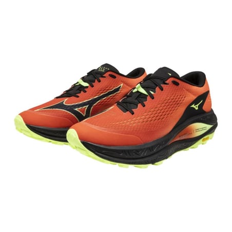 Chaussures Mizuno Neo Accera Orange Noir AW26 Unisexe