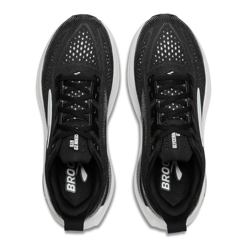 Tênis Brooks Glycerin GTS 23 Wide Preto Branco...