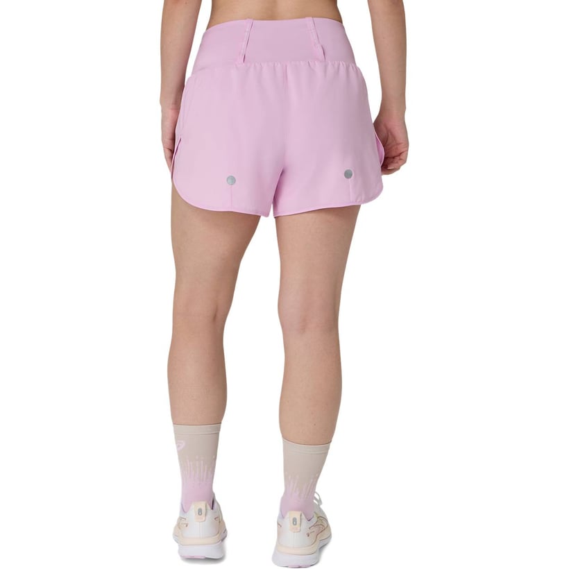 Pantaloncino Asics Road 3.5in Rosa Donna
