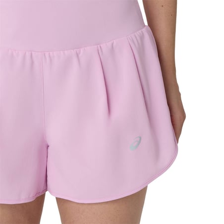 Calção Asics Road 3.5in Rosa Mulher