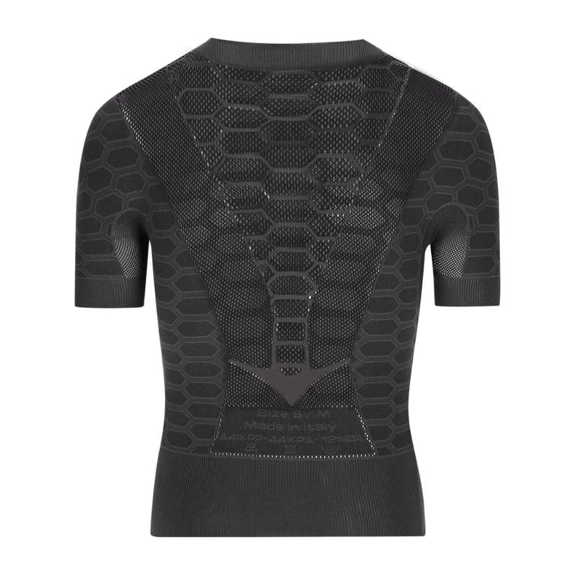 Q36.5 Base Layer 2 Short Sleeve Antracite Schwarz