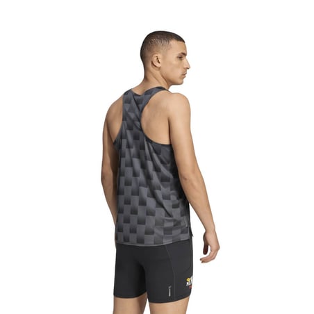 Débardeur Adidas Adizero NYC Gris Noir
