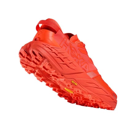 Hoka Speedgoat 7 trailschoenen Rood Oranje SS26