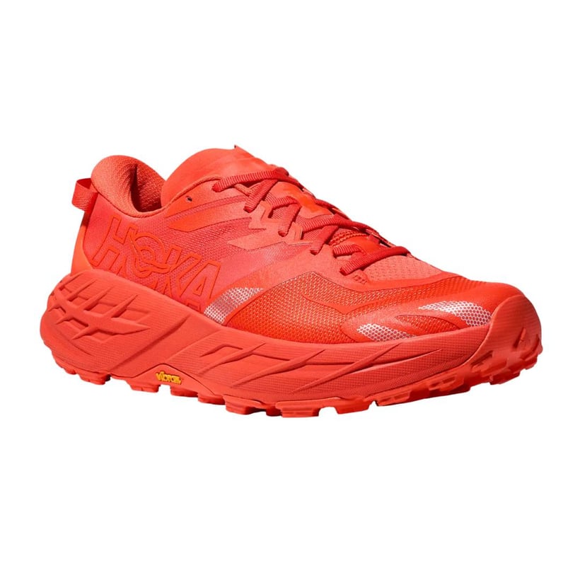 Hoka Speedgoat 7 Red Orange Trail Shoes SS26