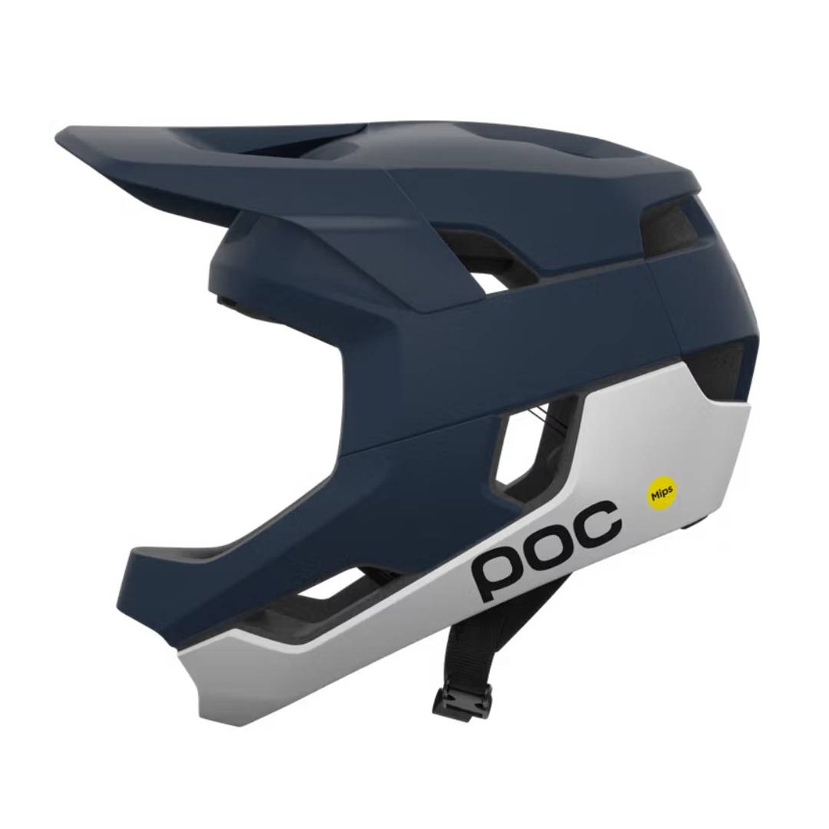 POC Otocon Race MIPS Helm Blau Weiß, Größe L: 59-62