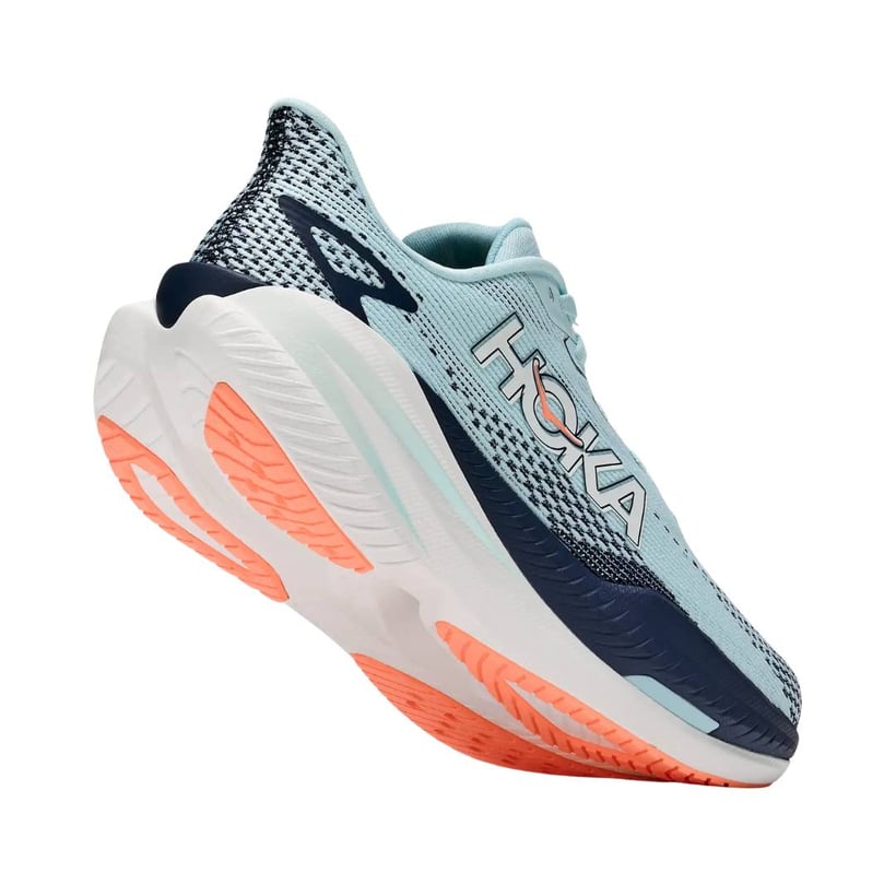 Zapatillas Hoka Mach X 3 Azul Naranja AW26 Mujer