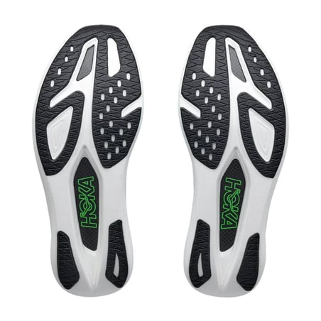 Scarpe Hoka Rocket X 3 Bianco Verde AW26 Unisex