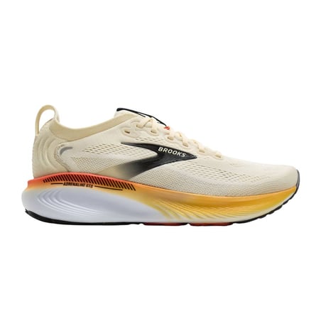 Brooks Adrenaline GTS 25 Beige Orange Running Shoes AW26