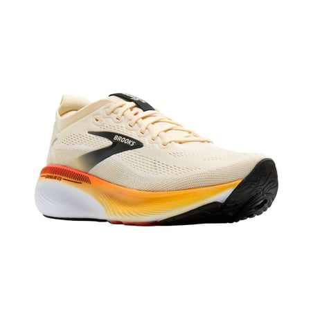 Brooks Adrenaline GTS 25 Beige Orange Running Shoes AW26