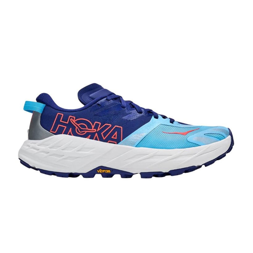 Chaussures Hoka Speedgoat 7 Bleu Blanc AW26 Femme
