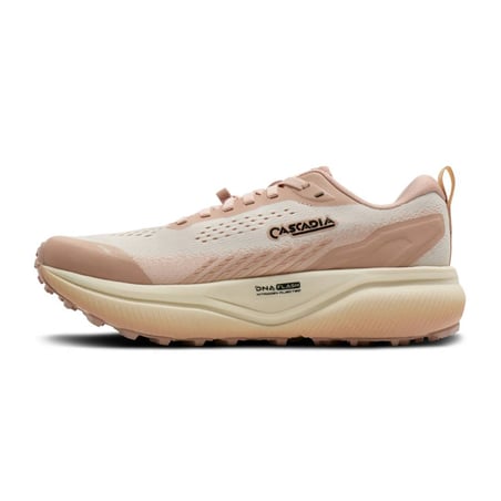 Scarpe Brooks Cascadia 20 Rosa Beige AW26 Donna