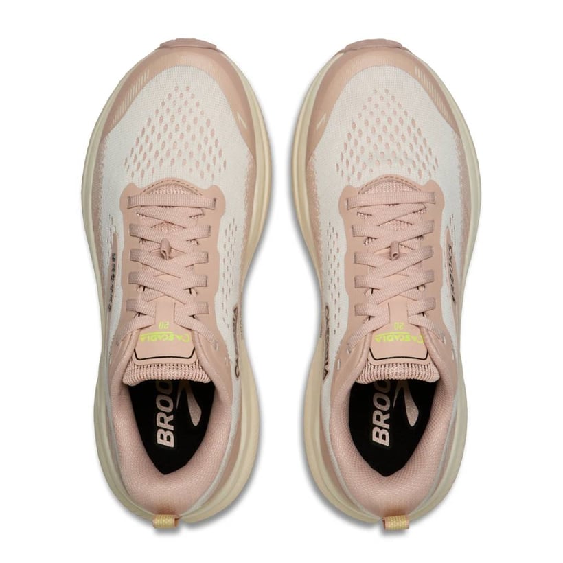 Zapatillas Brooks Cascadia 20 Rosa Beige AW26...