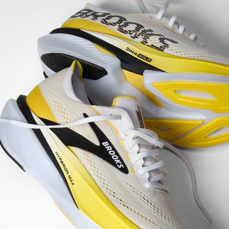 Scarpe Brooks Hyperion Max 4 Giallo Bianco AW26